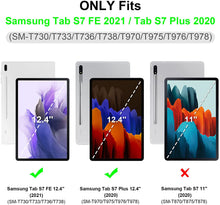 Load image into Gallery viewer, Heavy Duty Hybrid Cover for Galaxy Tab S7 FE (2021) / Galaxy Tab S7 Plus (2020)
