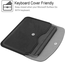 Load image into Gallery viewer, Surface Go 3/2/1 (2021/2020/ 2018) Vegan Leather Sleeve Case I Fintie
