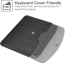 Load image into Gallery viewer, Surface Pro X/Pro 8/Pro 7+ /Pro7/Pro 6 Vegan Leather Sleeve Case | Fintie
