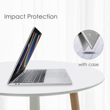 Load image into Gallery viewer, MacBook Pro 13 (2020-2016) HardShell Clear Cover I Fintie
