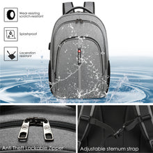 Load image into Gallery viewer, Heavy Duty Travel Work Laptop Backpack Daypack Bookbag I Fintie
