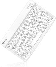 Load image into Gallery viewer, Ultrathin Wireless Bluetooth Keyboard for iPad - White
