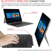 Load image into Gallery viewer, Wireless Bluetooth Keyboard for Microsoft Surface Pro
