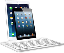 Load image into Gallery viewer, Ultrathin Wireless Bluetooth Keyboard for iPad - White
