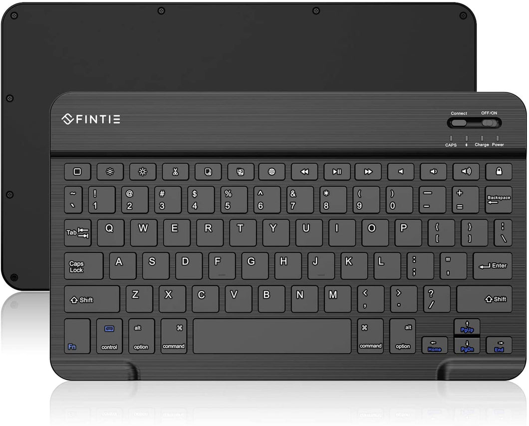 Ultrathin Wireless Bluetooth Keyboard for iPad - Black